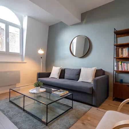 Lille Gares - Duplex Avec Parking Apartment Exterior photo
