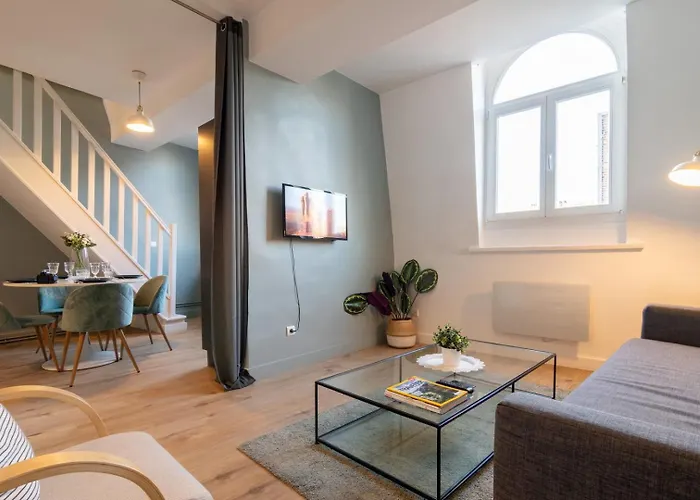 Lille Gares - Duplex Avec Parking