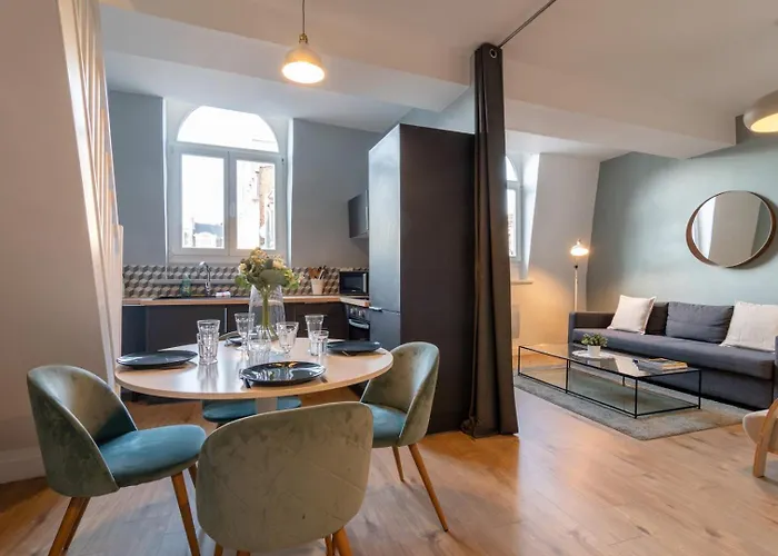 Lille Gares - Duplex Avec Parking