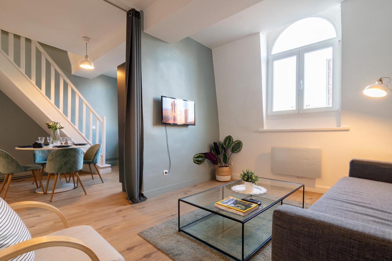 Gares - Duplex Avec Parking Appartement